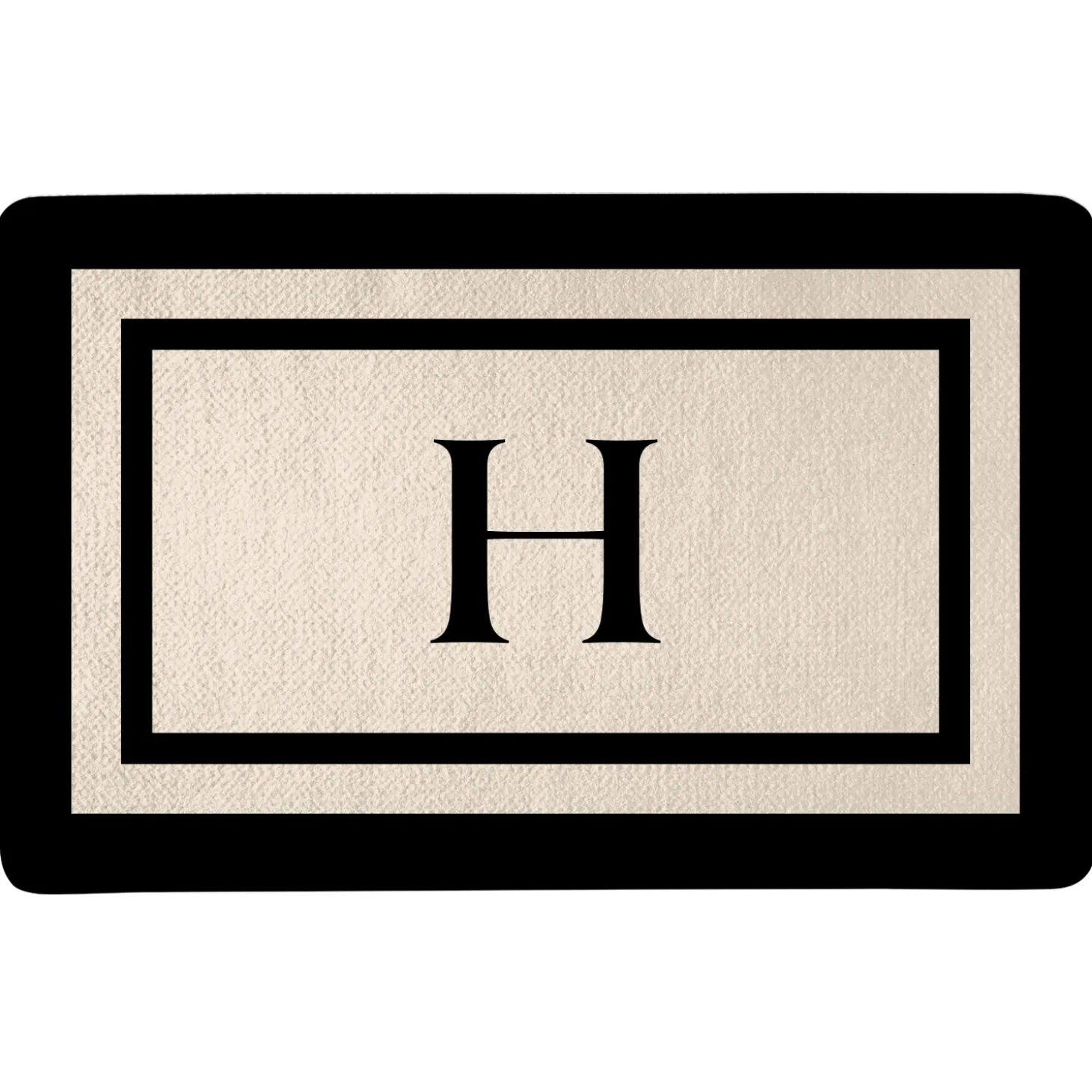 Single Initial Doormat