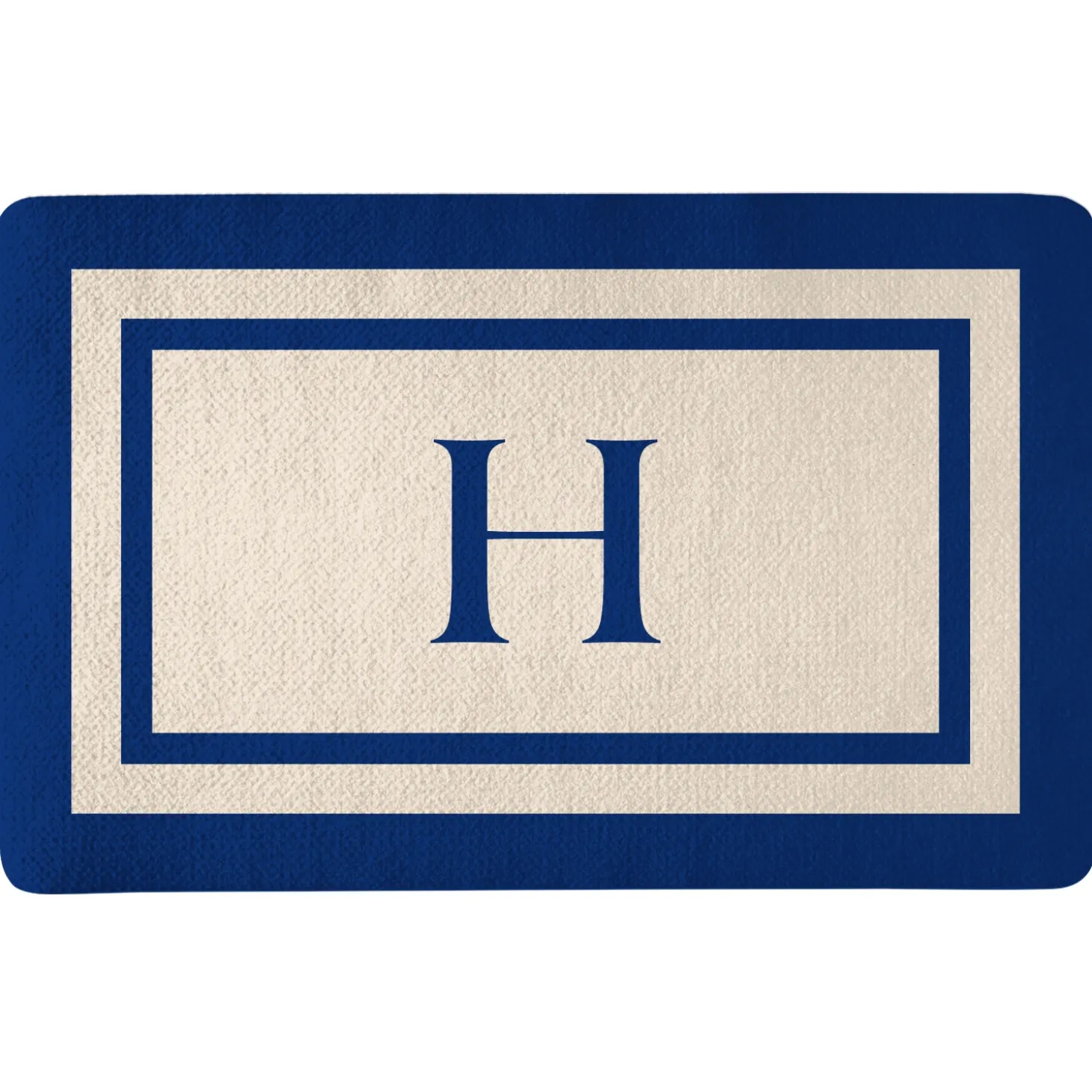 Single Initial Doormat