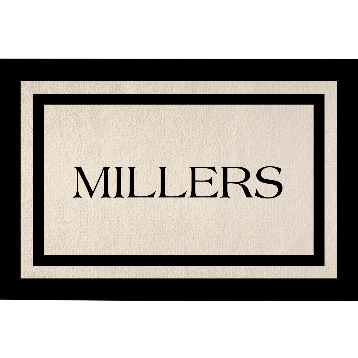 Single Name Doormat
