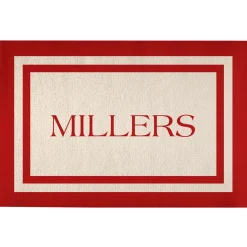 Single Name Doormat