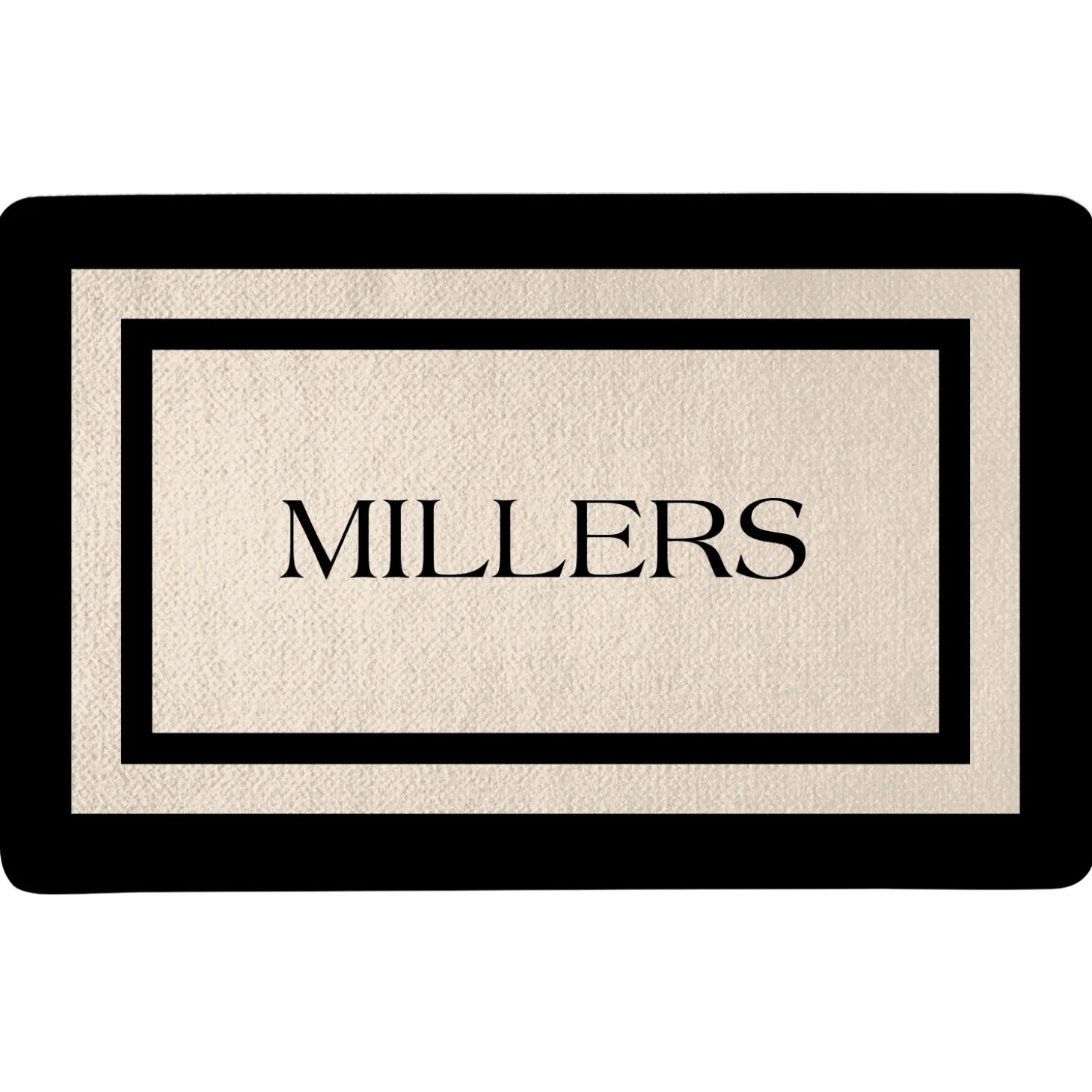 Single Name Doormat