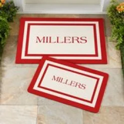 Single Name Doormat