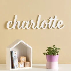 Single Name Lasered Acrylic Wall Sign