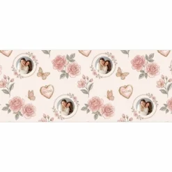 Sister Friendship Floral Photo Mug