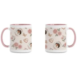 Sister Friendship Floral Photo Mug