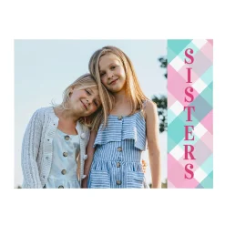 Sister Love Photo Wood Block