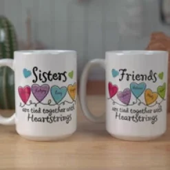 Sisters and Friends Hearstrings Mug