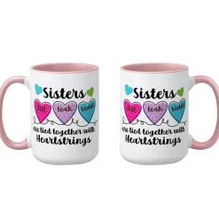 Sisters and Friends Hearstrings Mug