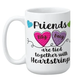 Sisters and Friends Hearstrings Mug