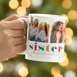 Sisters Are Best Friends Photo Mug
