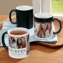 Sisters are Best Friends Photo Color Changing Mug