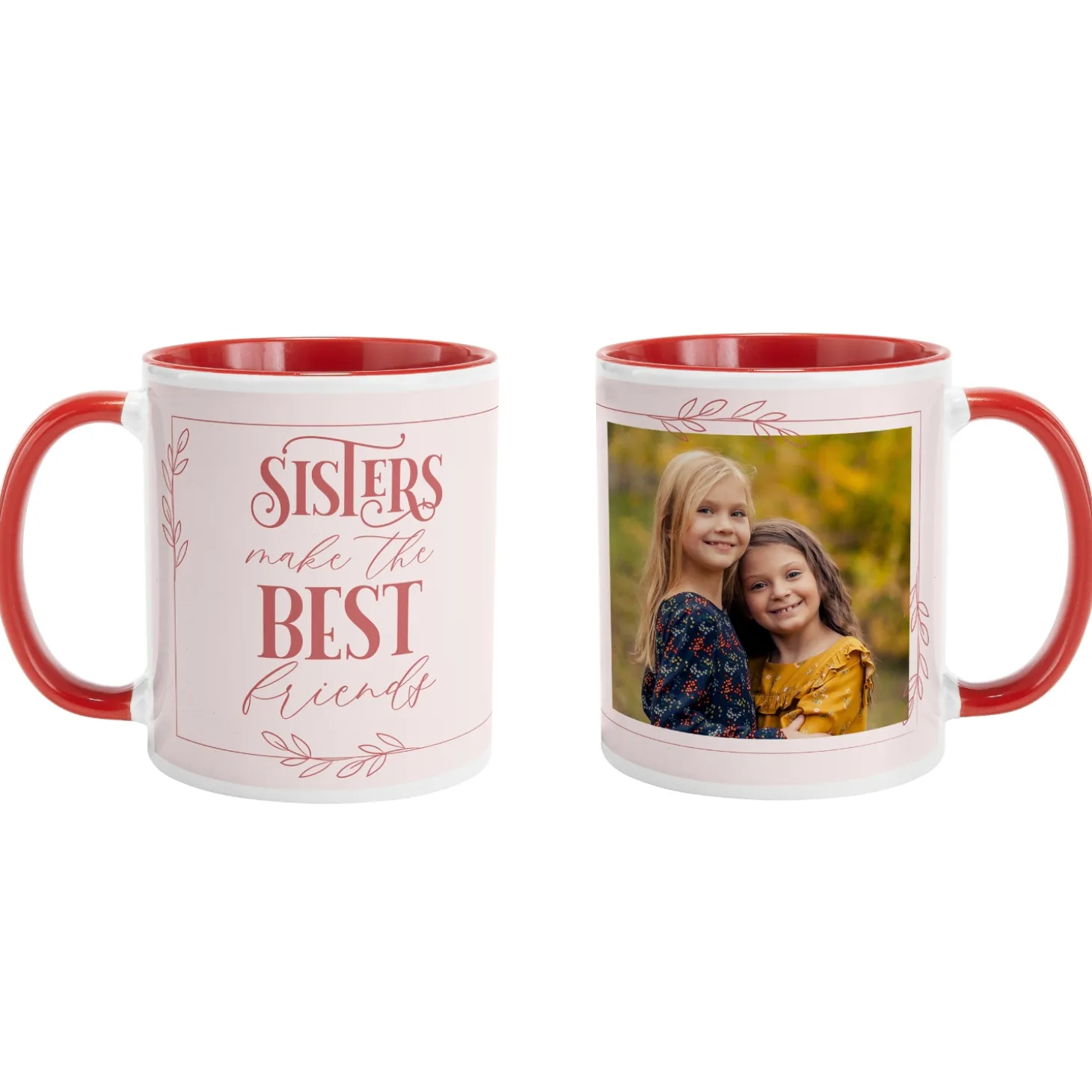 Sisters Make the Best Friends Photo Mug