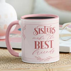 Sisters Make the Best Friends Photo Mug