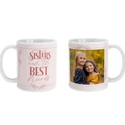 Sisters Make the Best Friends Photo Mug