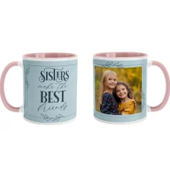 Sisters Make the Best Friends Photo Mug