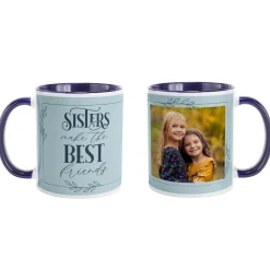 Sisters Make the Best Friends Photo Mug