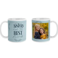Sisters Make the Best Friends Photo Mug