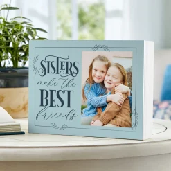Sisters Make the Best Friends Wood Block
