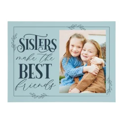 Sisters Make the Best Friends Wood Block
