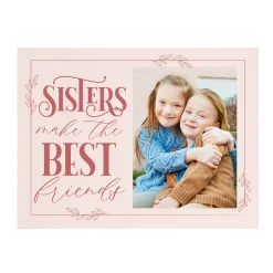 Sisters Make the Best Friends Wood Block