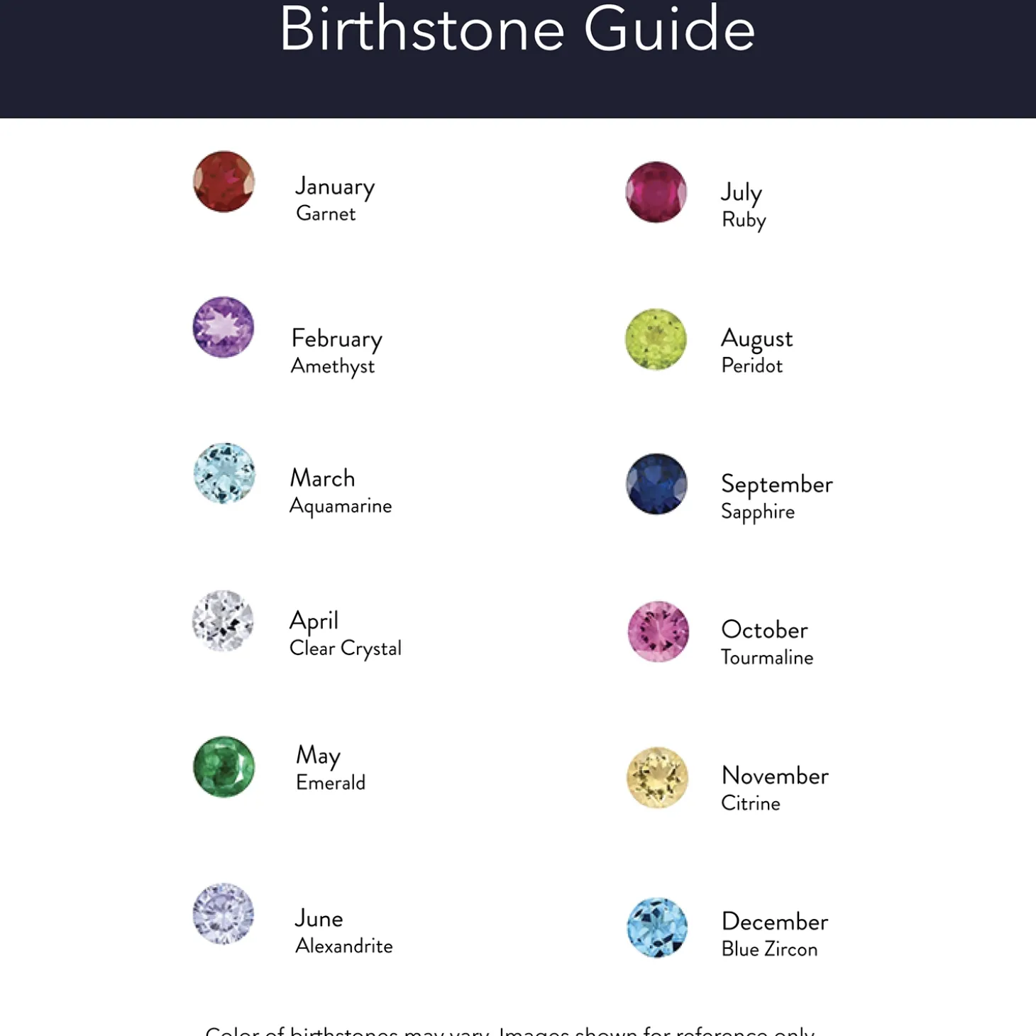 Sliding Locket Photo Birthstone Pendant