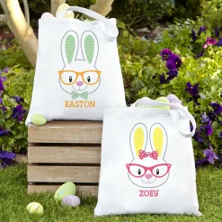 Smart Bunny Easter Tote Bag