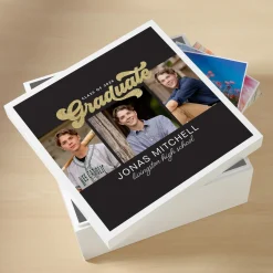 Snapshots of Success Graduation Photo Keepsake Box