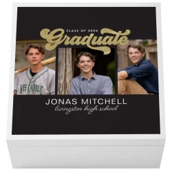 Snapshots of Success Graduation Photo Keepsake Box