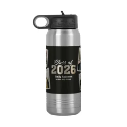 Snapshot Year Stainless Steel Water Bottle