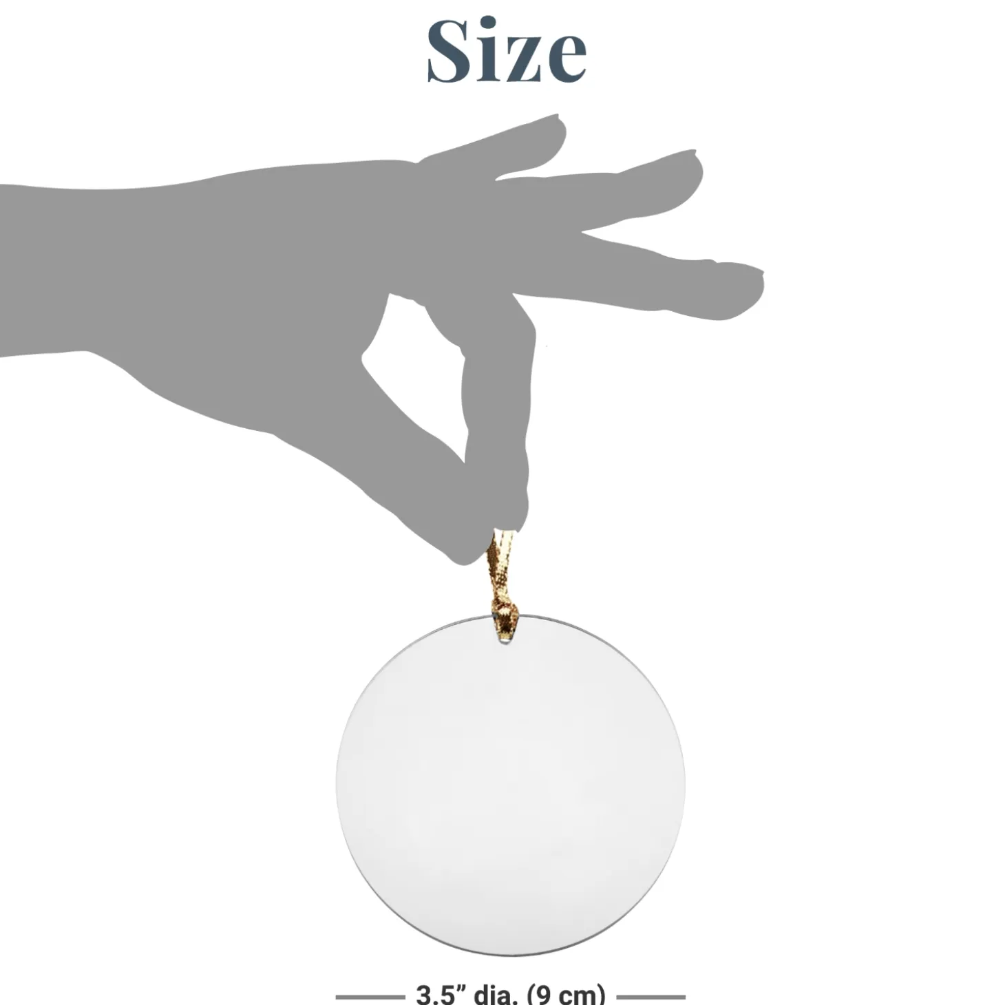 Snowflake Photo Ornament
