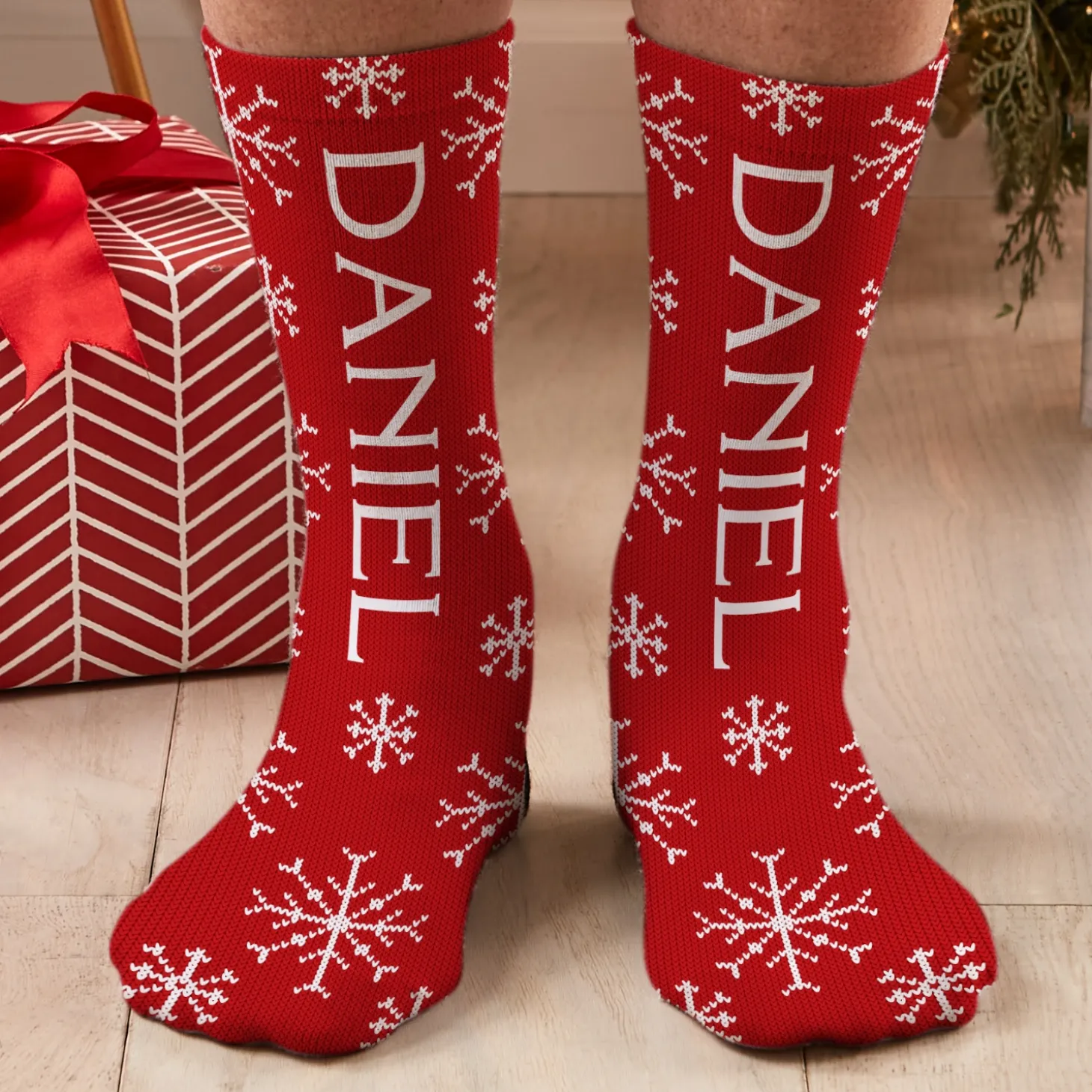 Snowflake Socks