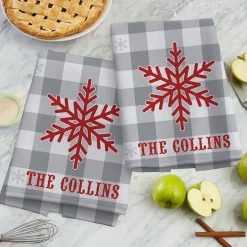 Snowflake Wishes Kitchen Towel