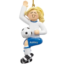 Soccer Player Ornament