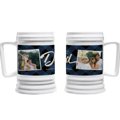 So Glad To Call You Dad Ceramic Beer Stein