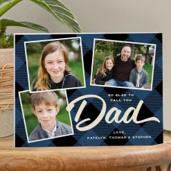 So Glad To Call You Dad Wood Block