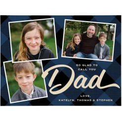 So Glad To Call You Dad Wood Block