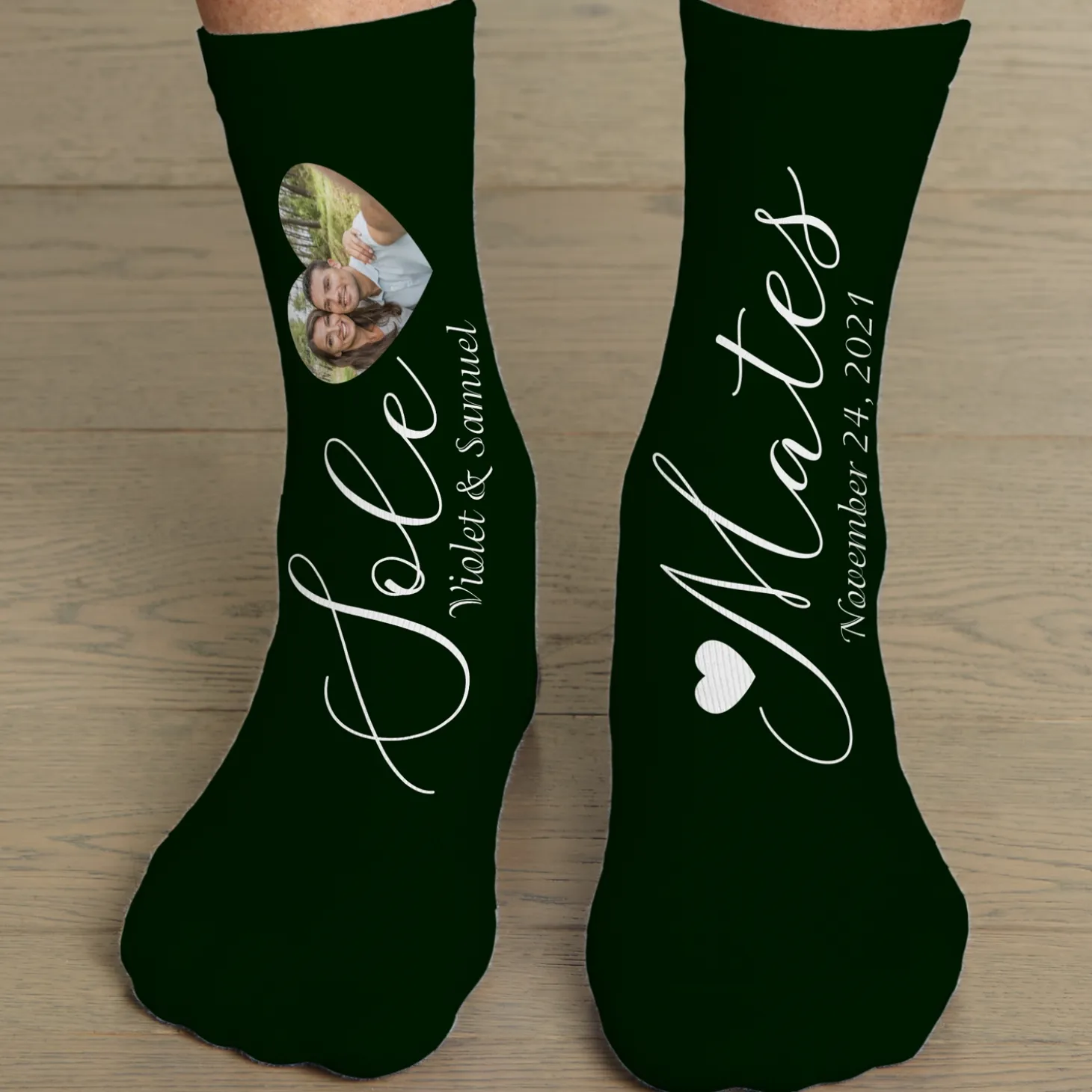 Sole Mates Photo Socks