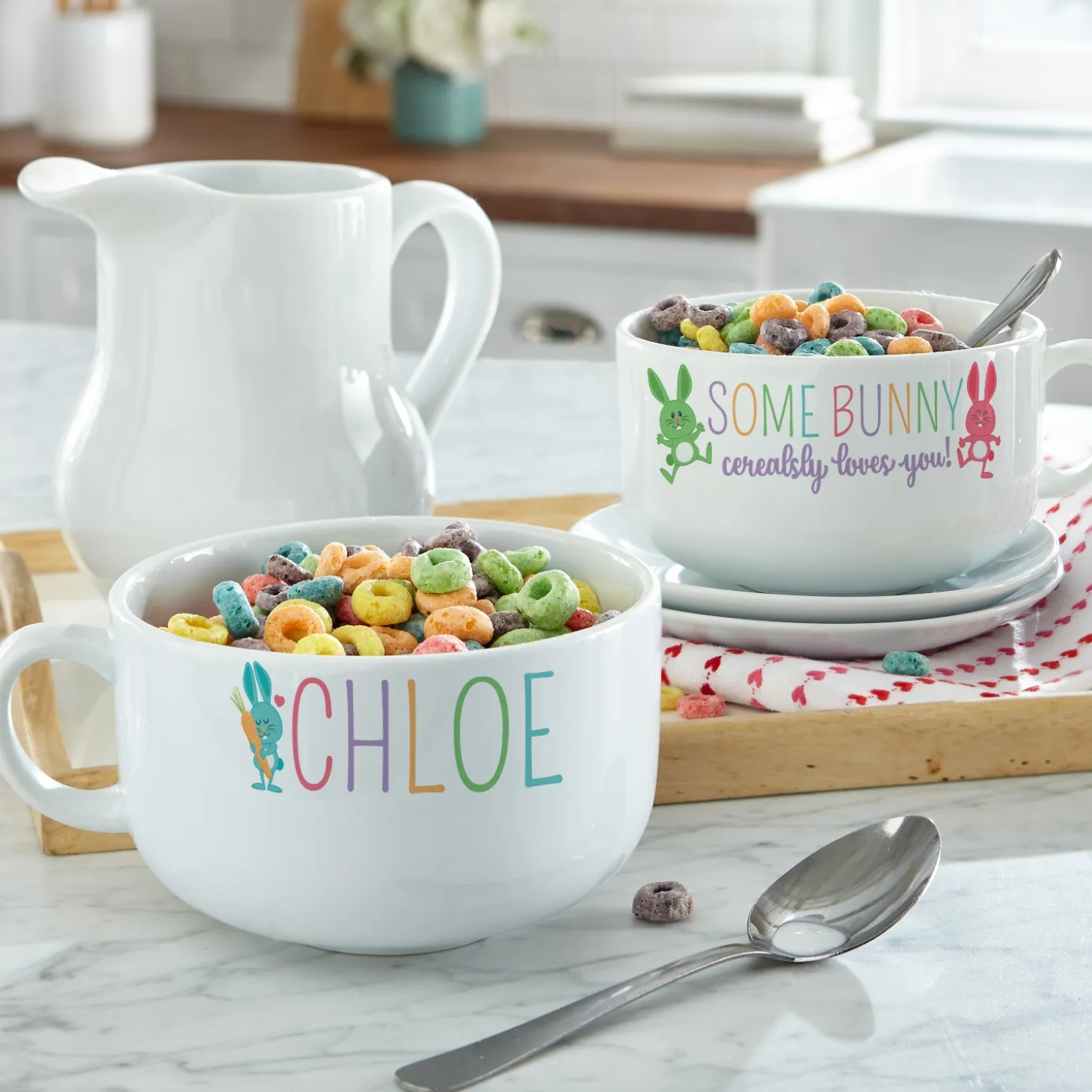 Somebunny Cereal-sly Loves You Bowl