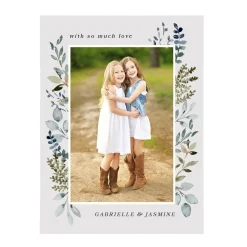 So Much Love Floral Photo Wood Block