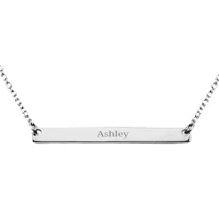 Sophisticated Name Bar Necklace