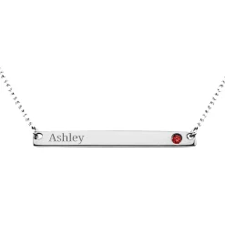 Sophisticated Name Bar Necklace