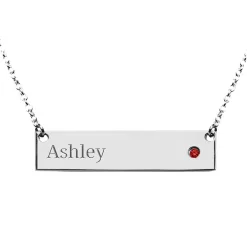 Sophisticated Name Bar Necklace
