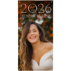 Sophisticated Success Graduation Photo Banner - 4ft