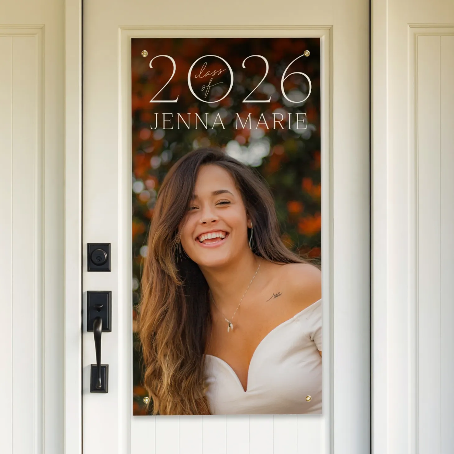 Sophisticated Success Graduation Photo Banner - 4ft