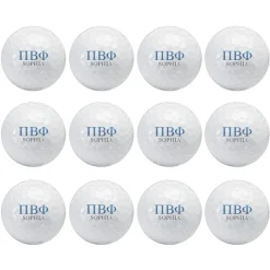 Sorority Greek Letters Golf Ball Sets