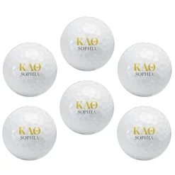 Sorority Greek Letters Golf Ball Sets