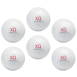 Sorority Greek Letters Golf Ball Sets