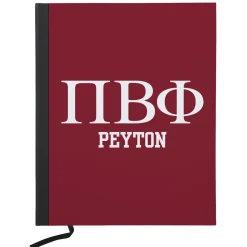 Sorority Greek Letters Notebook