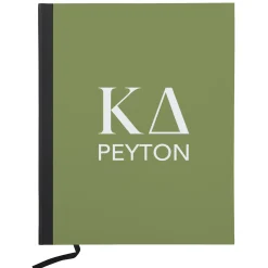 Sorority Greek Letters Notebook