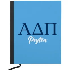 Sorority Greek Letters Notebook